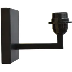 Wandleuchte Basic antik schwarz