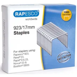 RAPESCO Heftklammern 923/17mm VE=10x1000 Stück