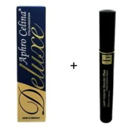 Aphro Celina Eyelash DELUXE Serum 3ml + besonders cosmetic Mascara Lash Volume Wonder Plus 8,5ml
