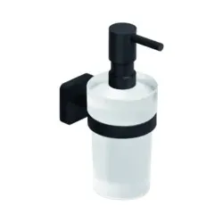 Kludi VELA S Glas-Seifenspender 2597639 mattschwarz