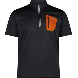 CMP Herren Shirt MAN T-SHIRT FREEBIKE, Größe 52 in Schwarz Schwarz