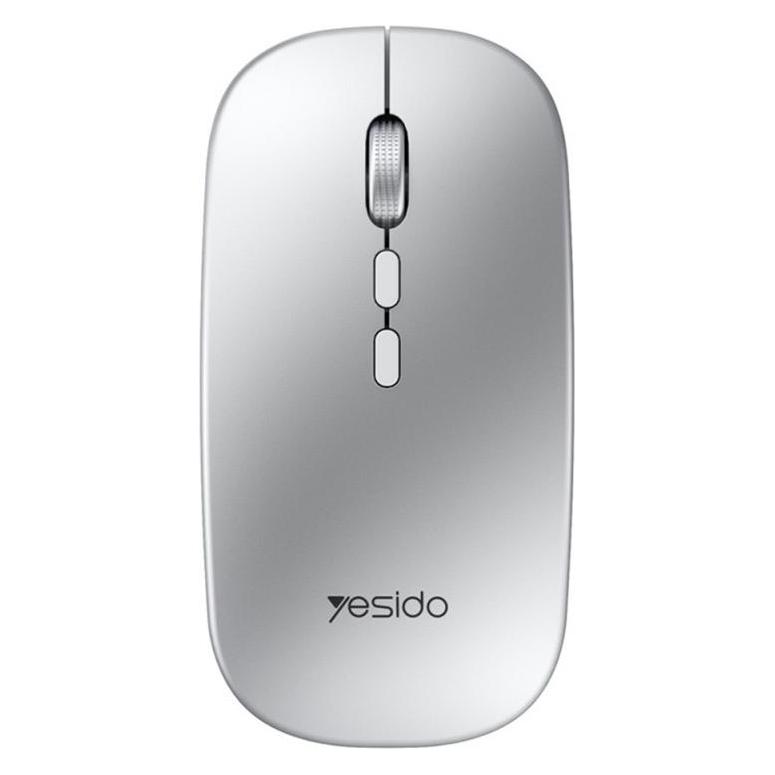 Yesido - Wireless Mouse (KB15) - 800/1200/1600DPI, 2.4G Connection - Silver (Kabellos) (56343479)