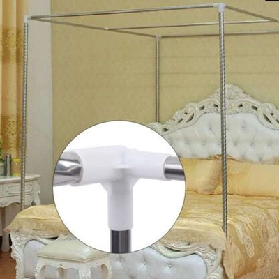 All Categories Goods King Size Canopy Frame With Stainless Steel Poles For Bed Curtains And Mosquito Netting King Size Canopy Frame With Stainless Steel Poles For Bed Curtains And Mosquito Netting
