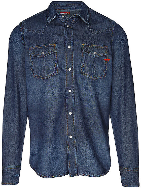 Diesel Jeanshemd D-VEGA blau   L L