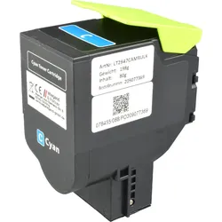 Ampertec Toner ersetzt Toshiba T-FC338EC-R cyan