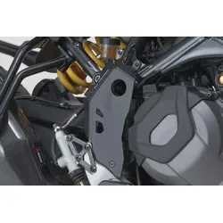 SW-Motech Fersenschutz - Schwarz. Ducati DesertX (22-) / Rally (23-).