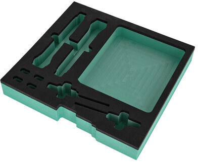 Thomann Inlay 2/2 Shure QLXD/ULXD Noir