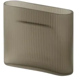 Muuto Ridge Vase, höhe 16,5 cm, taupe