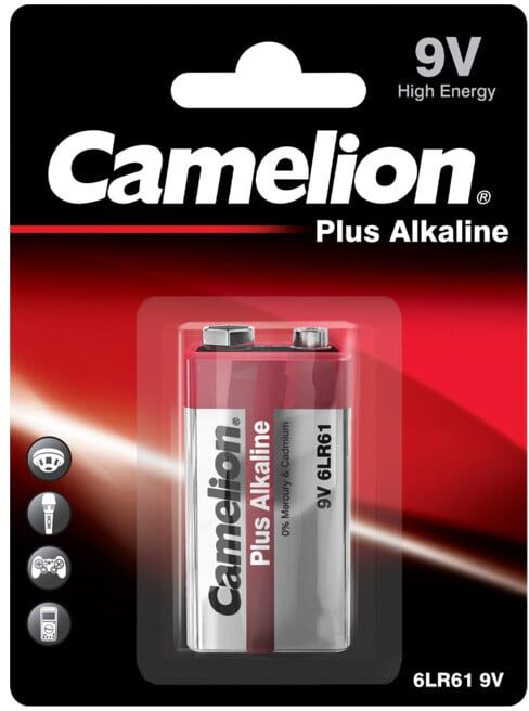 Camelion Batterie bloc 9V 114684 ; Hückmann (114684)