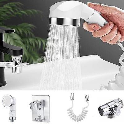 Wandbrausegarnitur Set Badezimmer Badewanne Dusche Handbrause Mischbatterie Handwaschbecken Wasserhahn Duschkopf