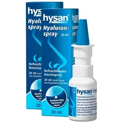 Hysan Hyaluronspray 20 ml Doppelpack 2X20 ml
