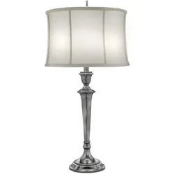 Elstead Lighting, Tischlampe, Syracuse Tischleuchte E27 Antikes Nickel (E27)