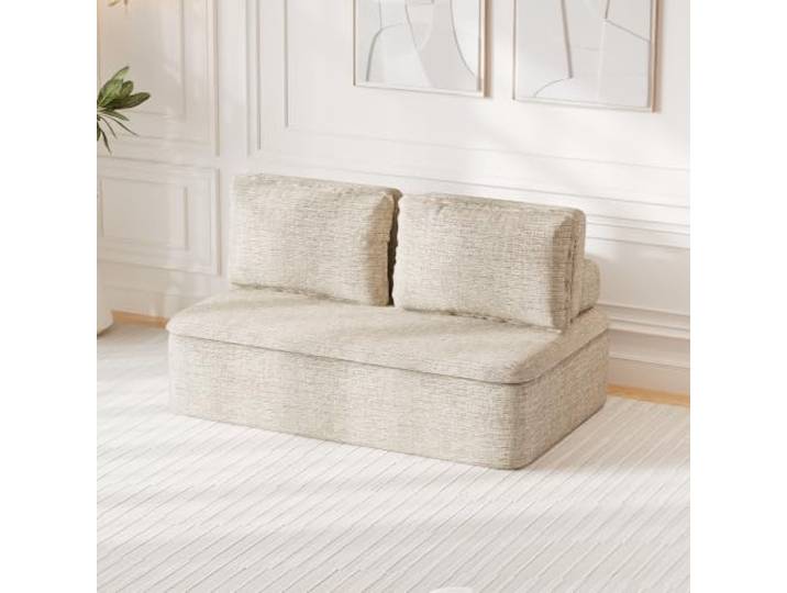 JUMMICO Modulares Sofa Wandelbares 1‑Sitzer‑Sofa Vakuumverpackt