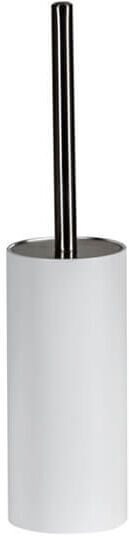 Showerdrape Alto White Toilet Brush & Holder
