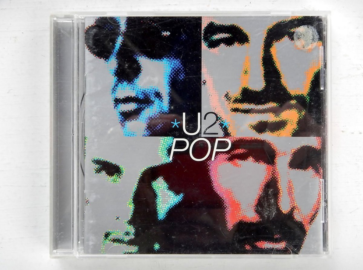 U2 Pop SHM-CD Heruitgave Mini-LP in Kartonnen Hoes