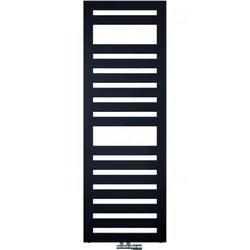 Zehnder Metropolitan Spa Design-Badheizkörper ZM201250B500000 MET-120-050, 1225 x 500 mm, Traffic black, RAL 9017