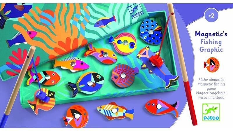 Magnetic's Fishing Graphic - Jeu de Pêche aimanté Djeco
