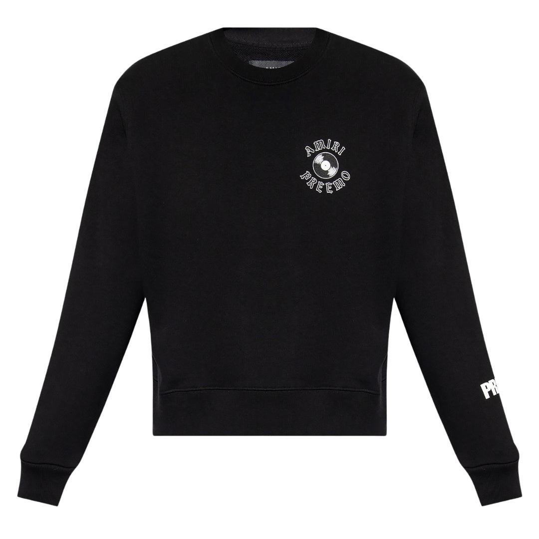 Amiri Premier Record Crew Zwart