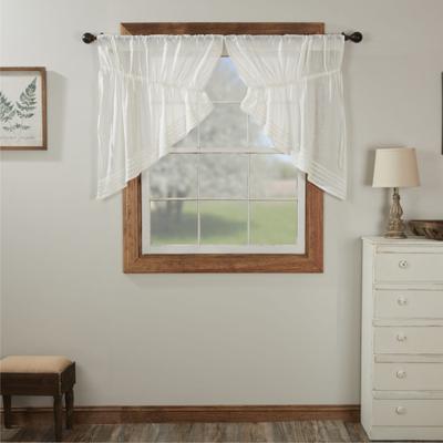 VHC Brands Kathryn Prairie Swag Set of 2
