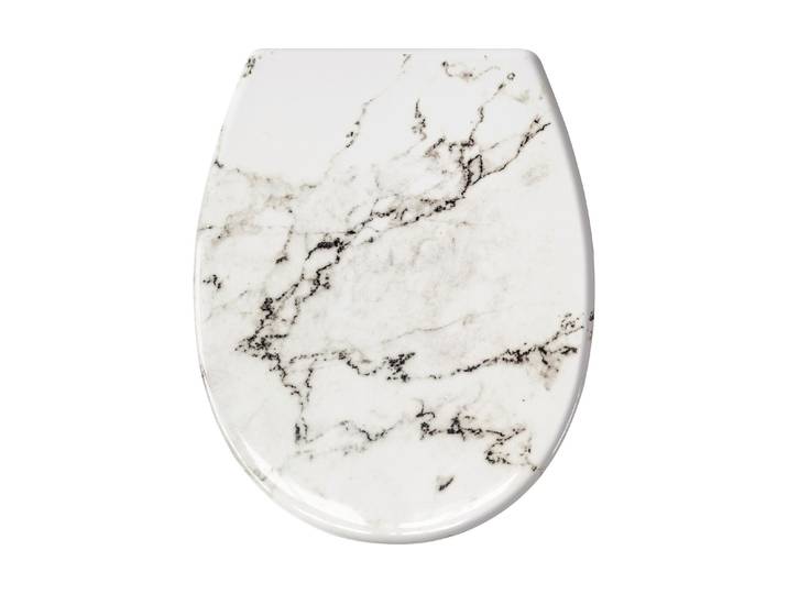 WC-Sitz KLEINE WOLKE Marble , bunt, B:37cm L:45cm, Kunststoff, WC-Sitze, WC-Sitz