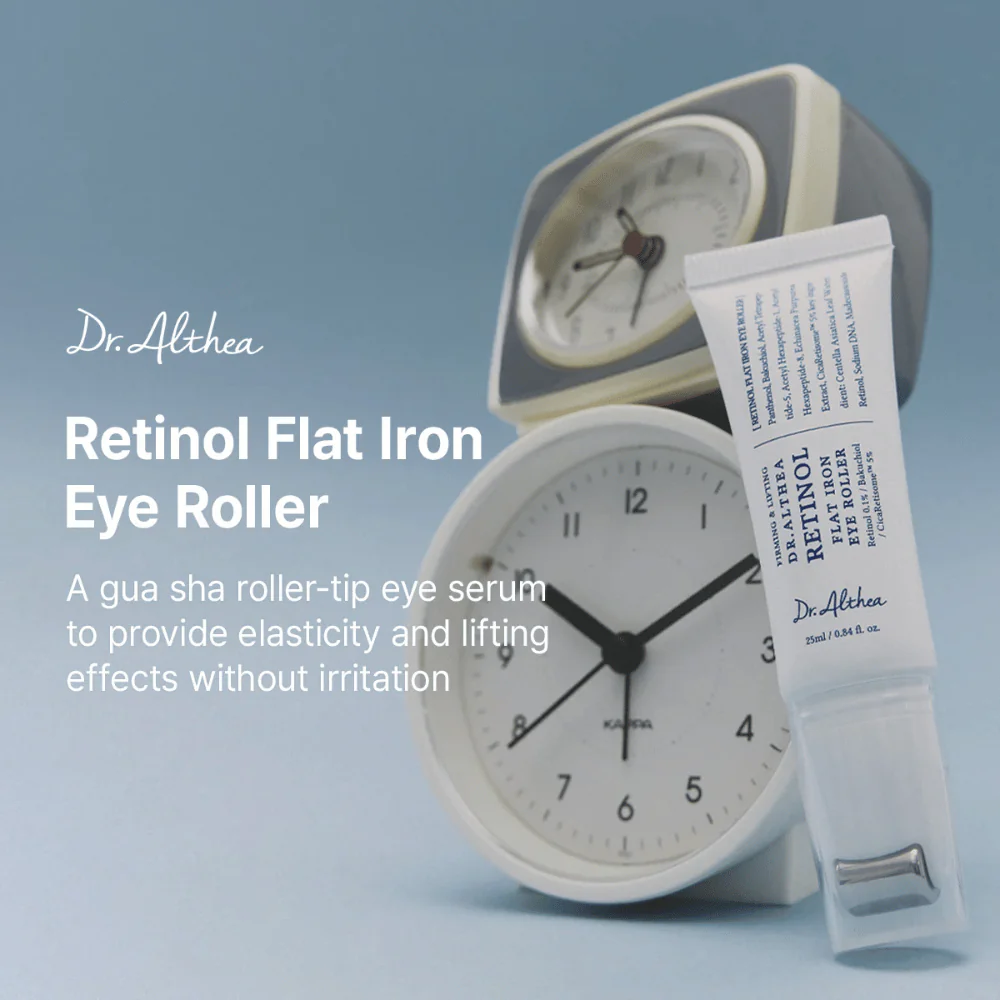 Dr. Althea Retinol Flat Iron Eye Contour Roller Cream 25mL