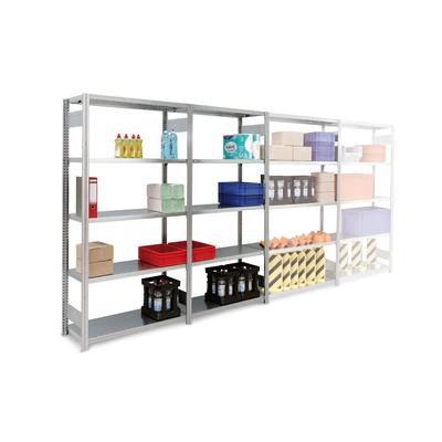 PROREGAL Lagerregal | HxBxT 200x130x50cm| Fachlast 250 kg | Stecksystem Lagerregal Regalsystem