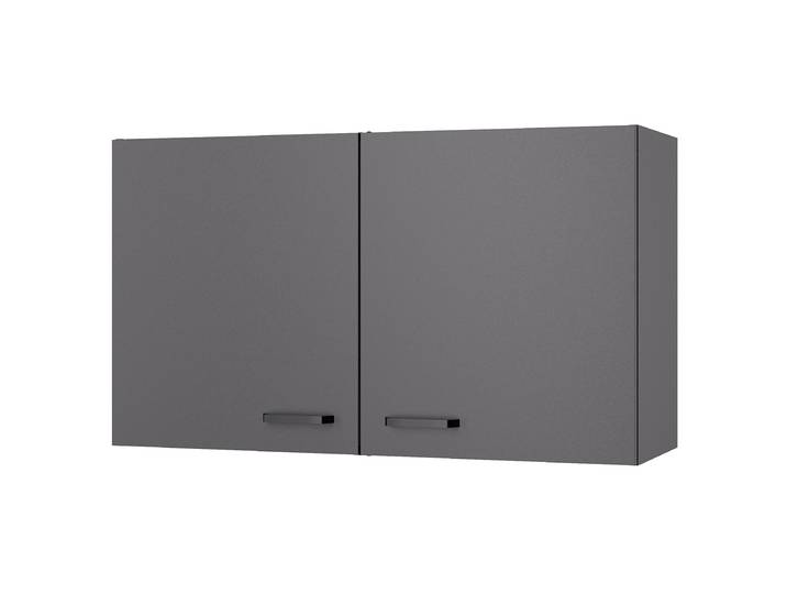 Armoire murale 100 x 58cm Gris/Anthracite