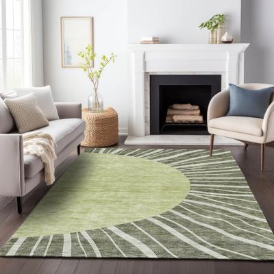 Addison Rugs Premium Washable Super Soft Contemporary Rays Mayfield Rug