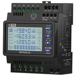 RS PRO, Energiemessgerät, Energiemessgerät LCD 91mm x 57.8mm, 1-stel