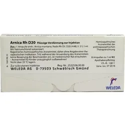 ARNICA RH D 20 Ampullen 8 ml