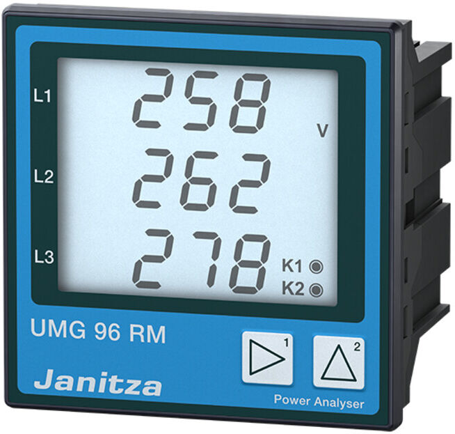 janitza Analyseur de réseau UMG 96RM-E 90-277VAC 90-250VDC (5222062)