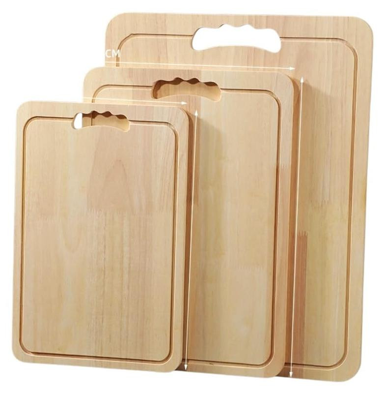 Dripio Houten snijplank met opvangrand, Bruin, 30 x 40 cm