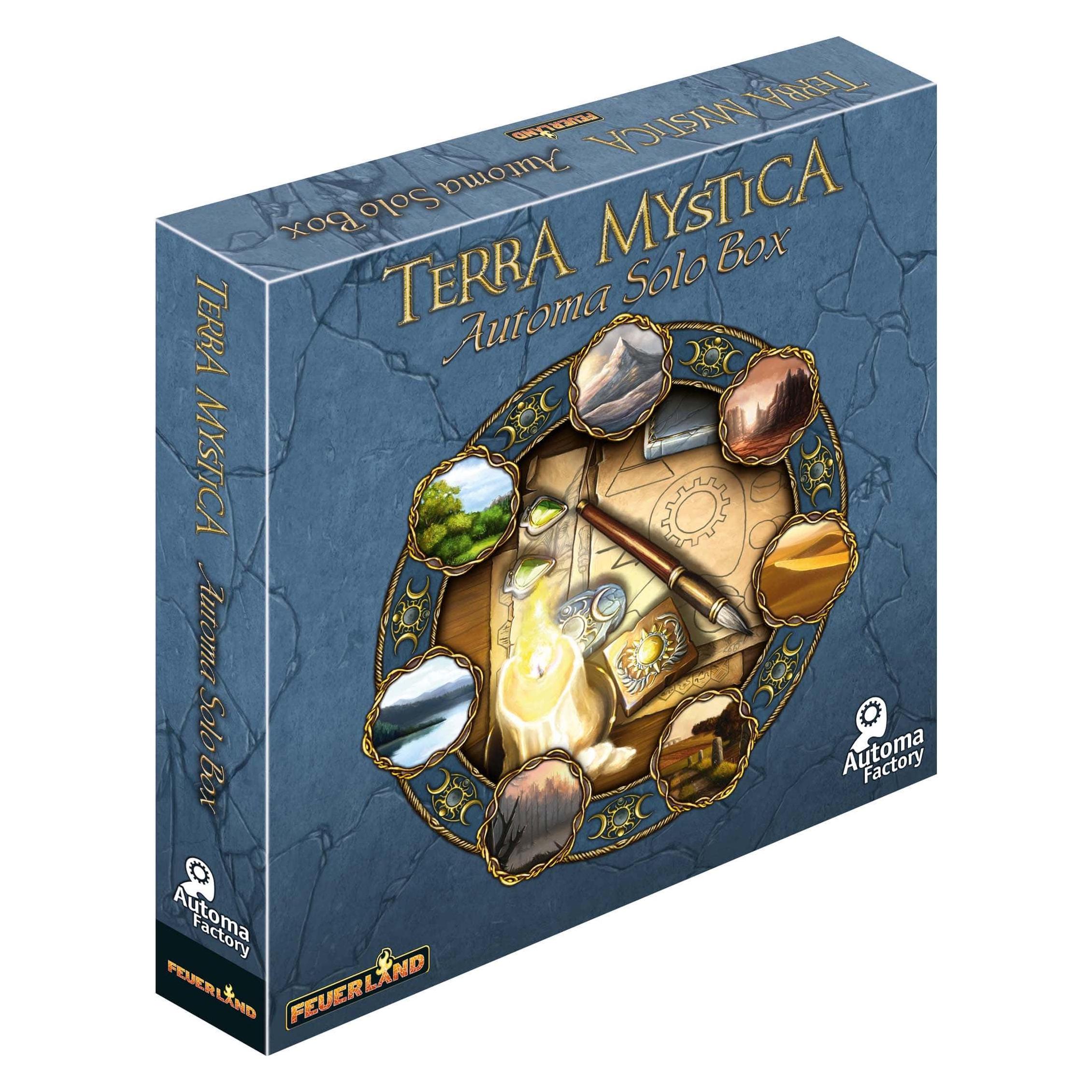 Feuerland FEU31008 - Terra Mystica: Terra Mystica Automa Solo Box (DE-Erweiterung) (Deutsch, 1 - 5 Spieler) (FEU31008)