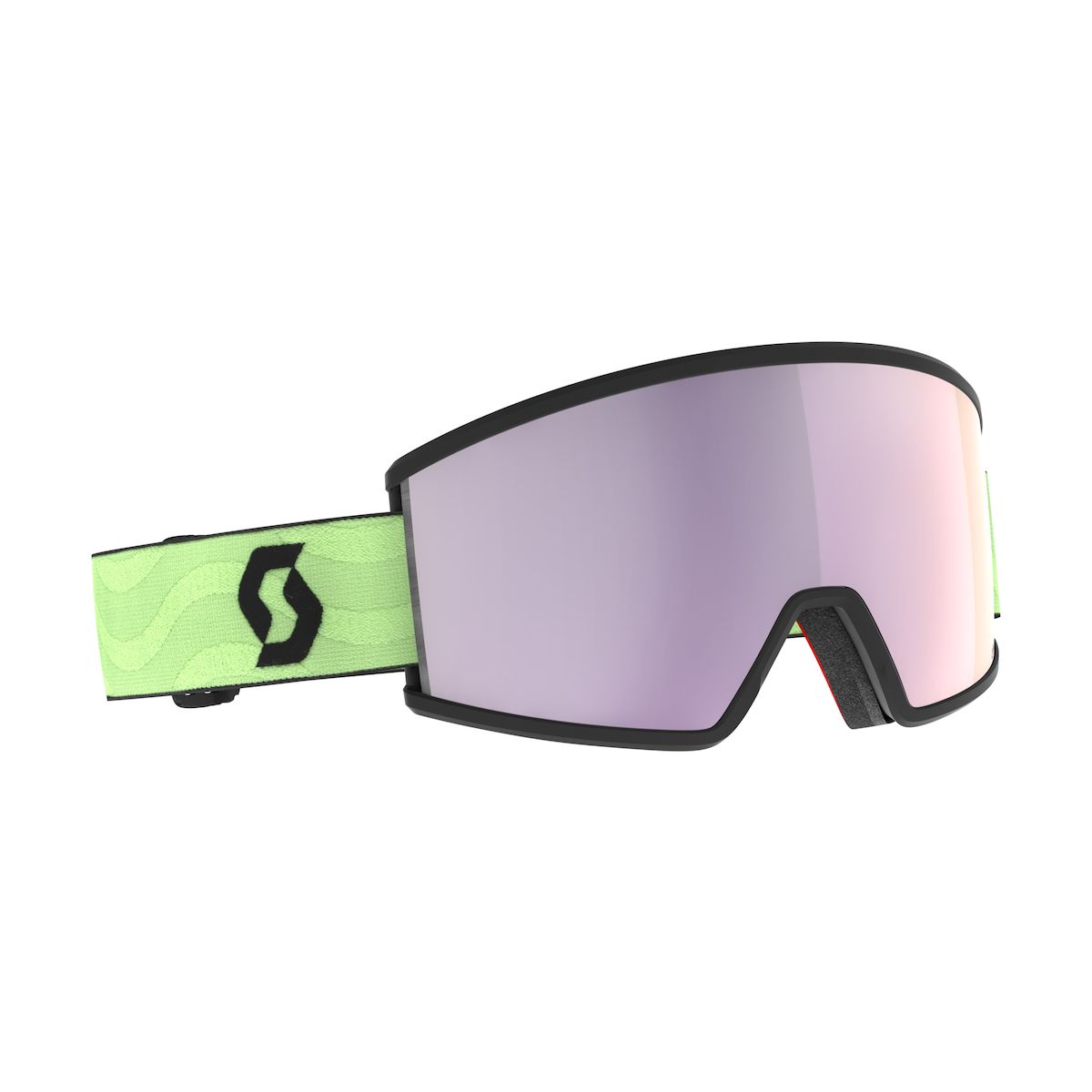 Scott Goggle Ambit Compact glow green - amp lavender chrome s3 (8136) - 4217048136369
