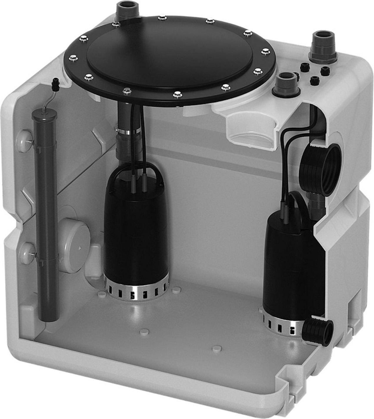 Grundfos Sammelbeh. DUOLIFT 270.40.CC 270 l (97642386)