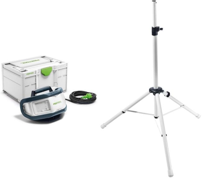 Set Festool Baustrahler DUO-Plus SYSLITE + Stativ ST DUO 200
