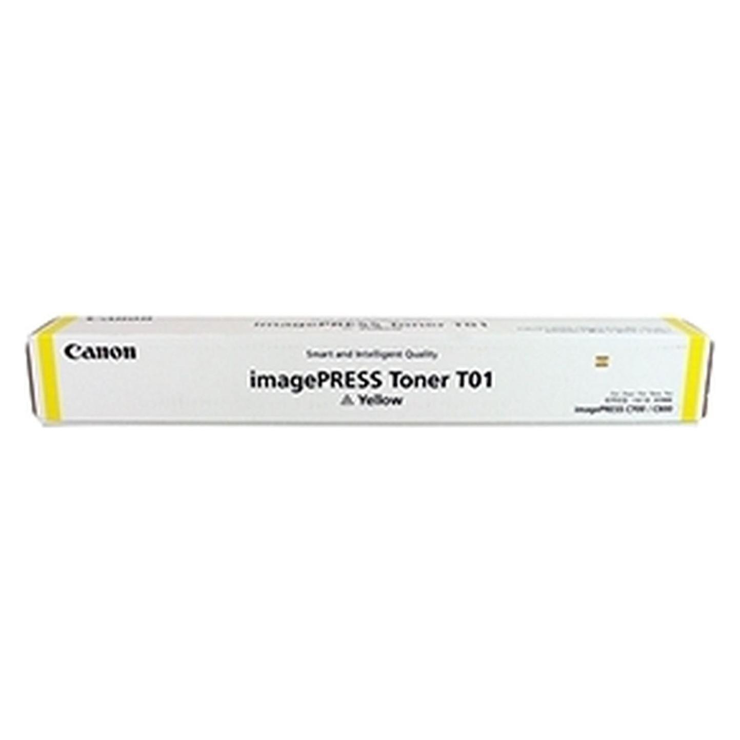 Canon Toner yellow T01 ImagePress C750 39'500 S. (Y) (T01-Y)