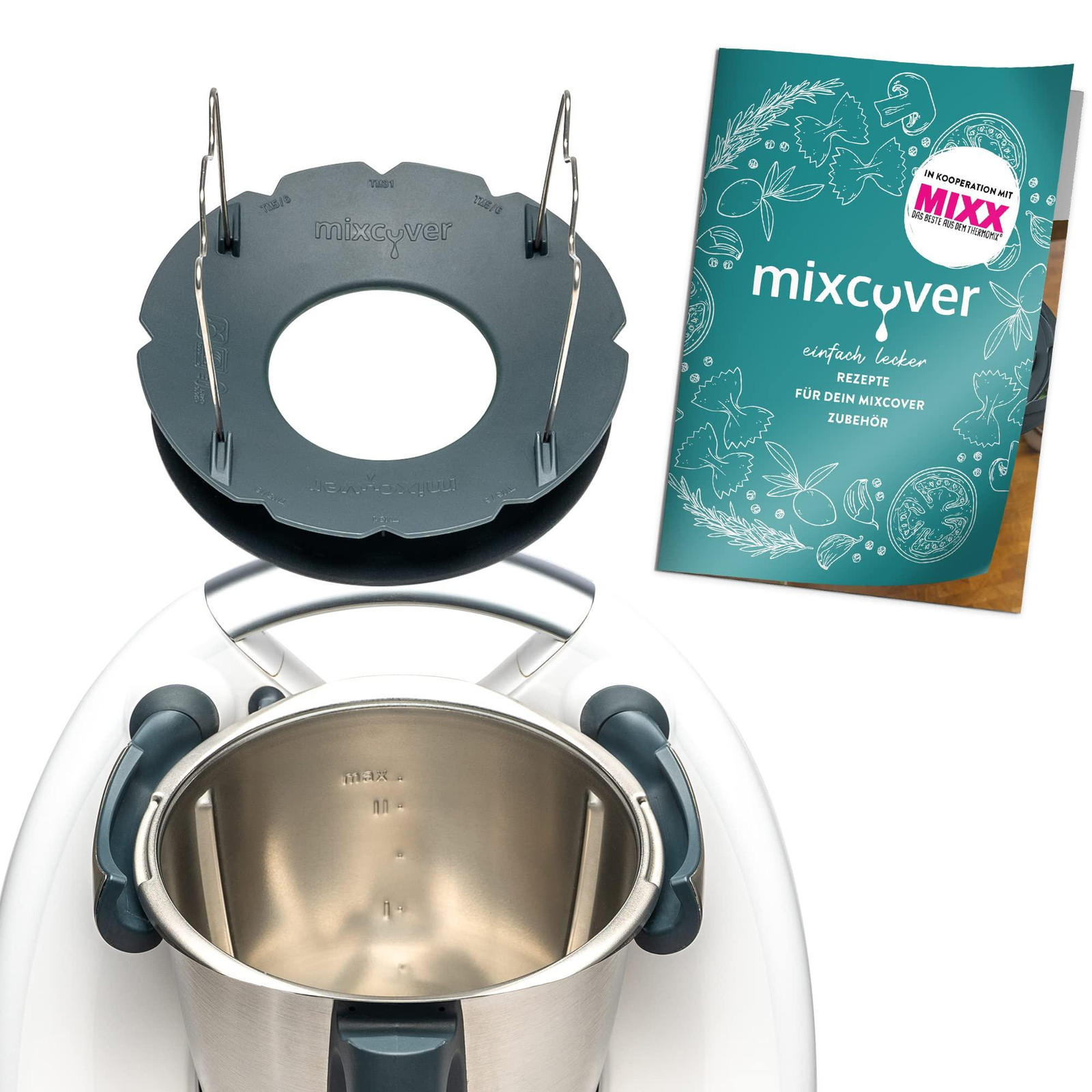 Dripio Kookkom-verkleinering voor Thermomix TM6/TM5, hittebestendig tot 120°C
