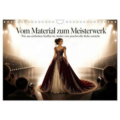 Vom Material zum Meisterwerk (Wandkalender 2027 DIN A4 quer), CALVENDO Monatskalender
