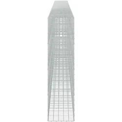 vidaXL, Steinkorb, Gabion mit 5 mm Draht und 10x10 cm Masche 1100x50x200 cm