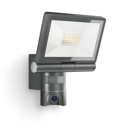Steinel XLED CAM2 SC LED-schijnwerpercamera met bewegingssensor, antraciet/grijs