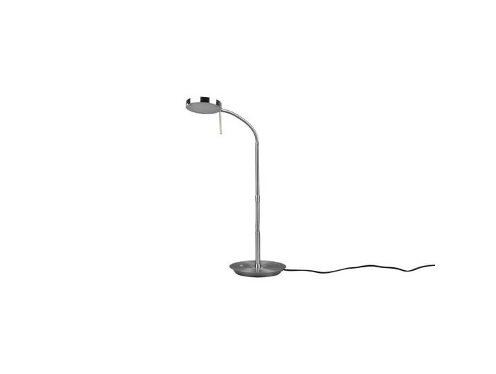 LED-Schreibtischlampe Nickelf. 4-Fach schaltbar, Flexarm