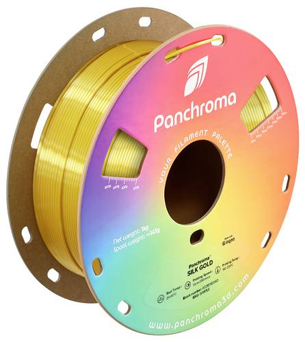 Polymaker CA03006 Panchroma Silk Filament PLA Seidig glänzend 1.75 mm 1000 g Gold 1 St.