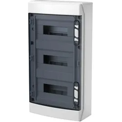 PCE 15191036 Leergehäuse T-BOX 3x12TE Fenster IP65