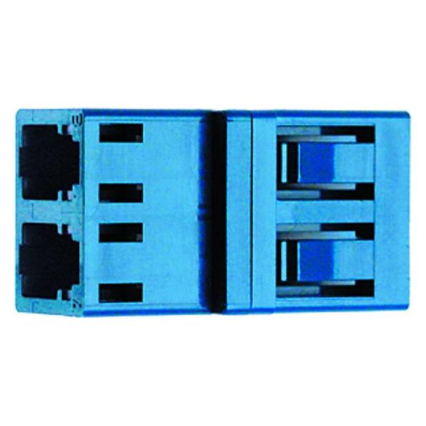 Telegärtner J08071A0048 LWL-Steckverbinder LC 1 Stück(e) Violett (Netzwerk Kupplung) (100007166)