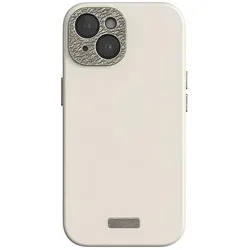 Moshi Napa Schutzhulle fur (Apple iPhone 15 Plus), Smartphone Hülle, Weiss