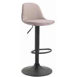 Barhocker Kiel Stoff schwarz