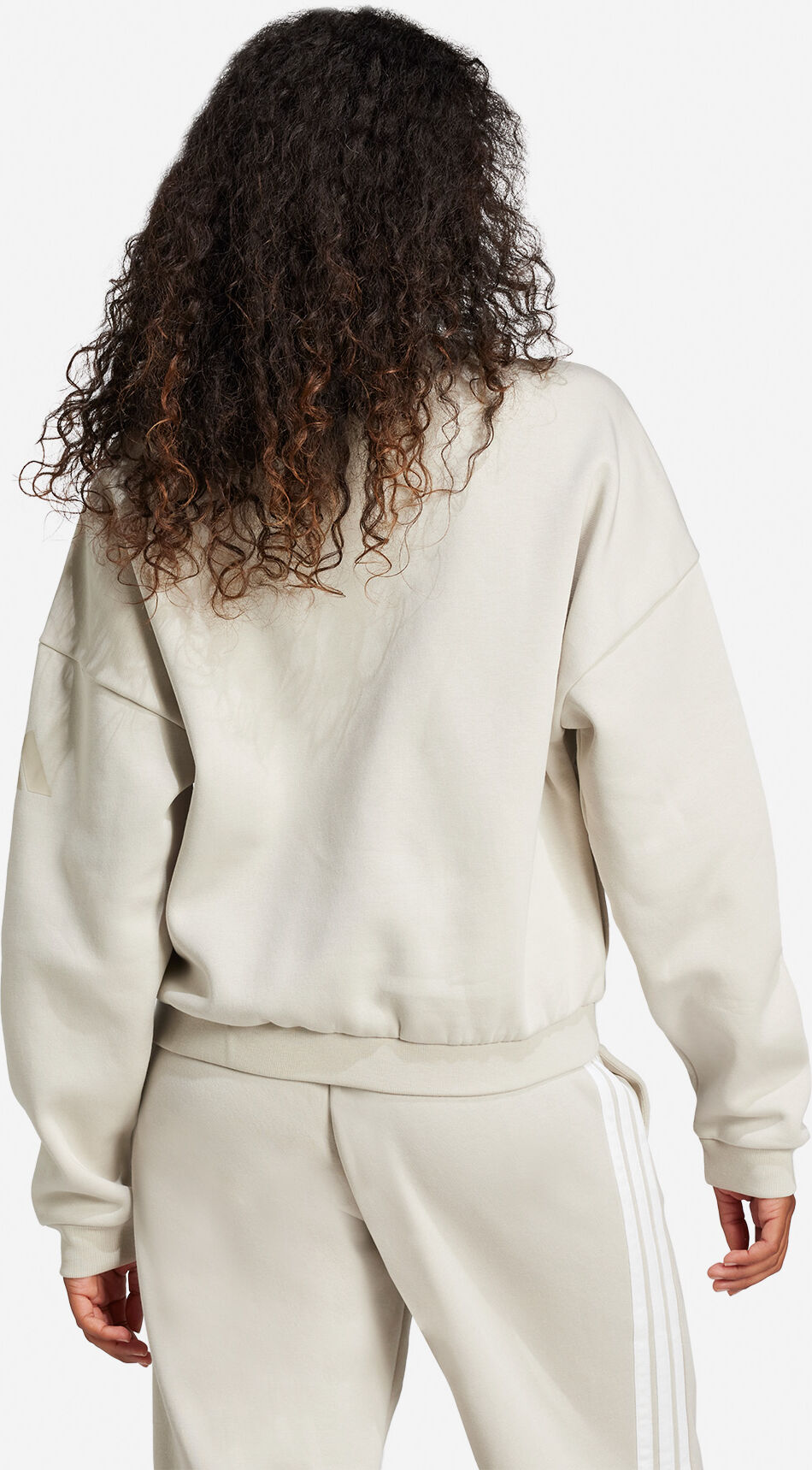 Adidas Essential W - Felpa - Donna - Grigio S