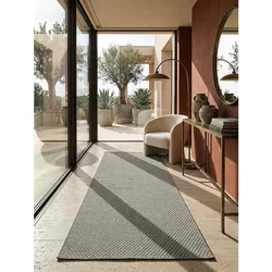 Läufer Flachgewebe Grün 80x250 cm - BROYE   Kadima Design
