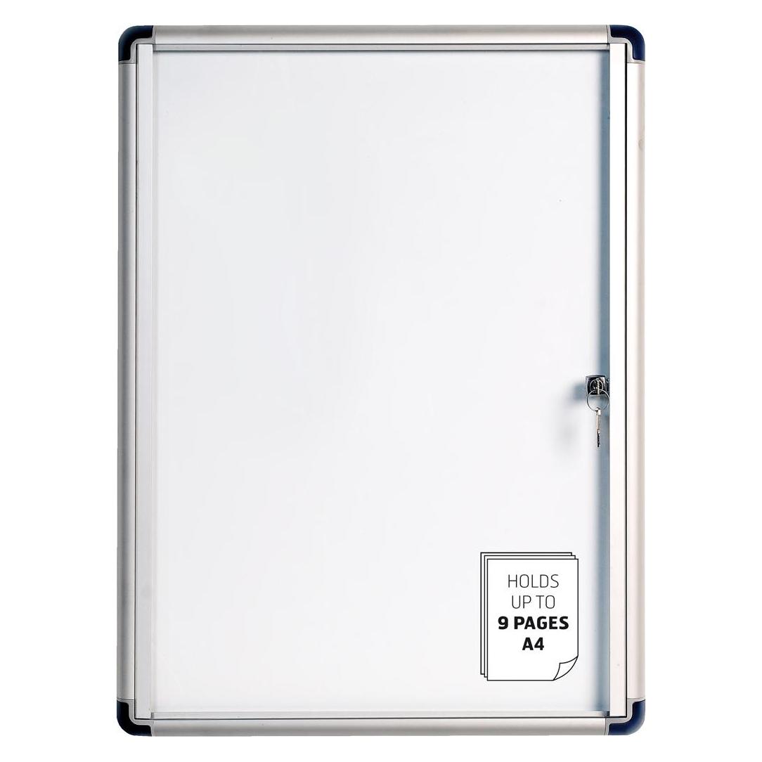 Bi-Office Schaukasten Enclore Budget Magnetic Weiss 490 mm x 664 mm (49 x 66.40 cm) (VT610109660)